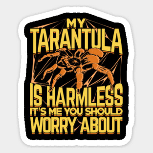 Funny Tarantula Pet Animal Spider Owner Gift Sticker