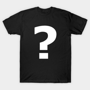 Question Mark Inquiry Design T-Shirt