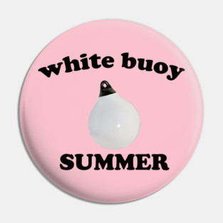 White Buoy Summer Pin