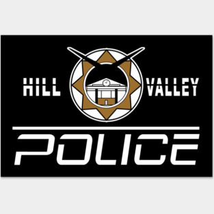 Hill Valley Police Posters and Art