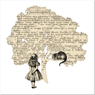 Alice In Wonderland - Vintage Book Posters and Art