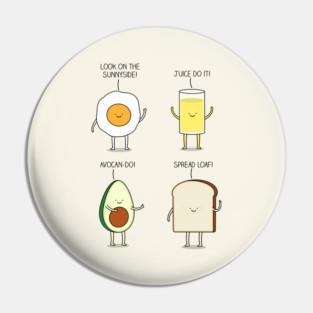 Wholesome breakfast Pin