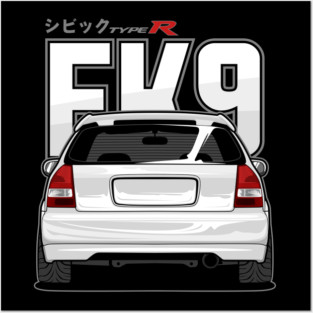 Civic Type R EK9 Posters and Art