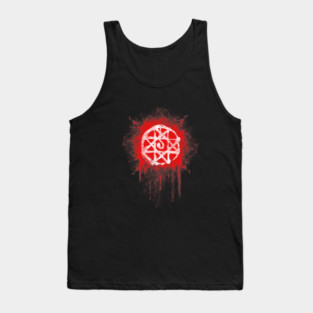 Alphonse Elric blood sign. Fullmetal Alchemist Tank Top