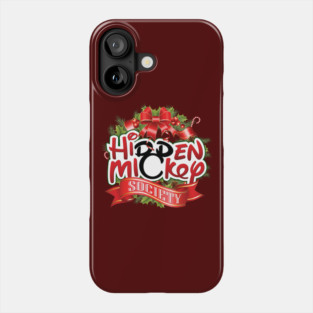 HMS Christmas Wreath Logo (RED Lineup) Phone Case