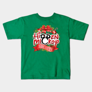 HMS Christmas Wreath Logo (GREEN Lineup) Kids T-Shirt