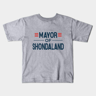 Mayor of Shondaland Kids T-Shirt