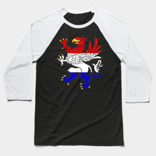Griffon logo RWB Baseball T-Shirt