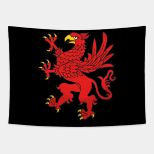 Griffon logo Red Tapestry