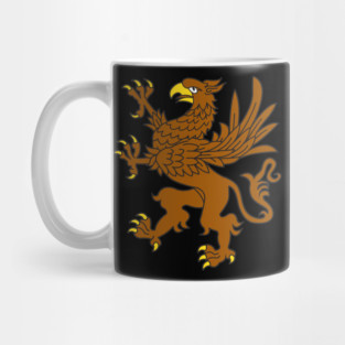 Griffon logo Brown Mug