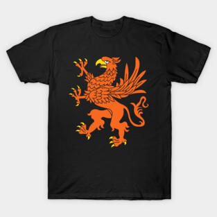 Griffon logo orange T-Shirt