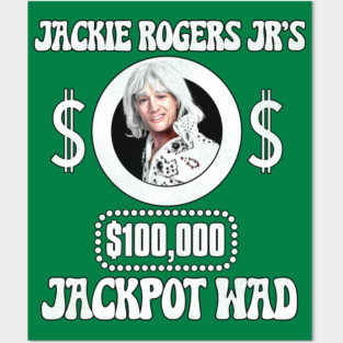 Jackie Rogers Jr's Jackpot Wad - SCTV Posters and Art
