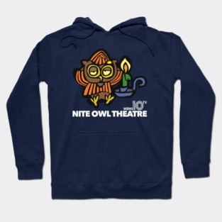 Nite Owl Theatre - Retro Horror Host Movie TV Series Hoodie