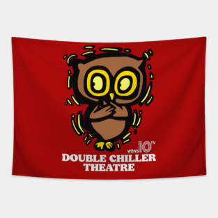 Double Chiller Theatre - Nite Owl Horror Host Movie Series Tapestry