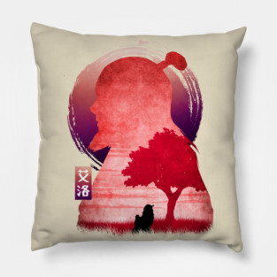 Minimalist Silhouette Iroh Pillow