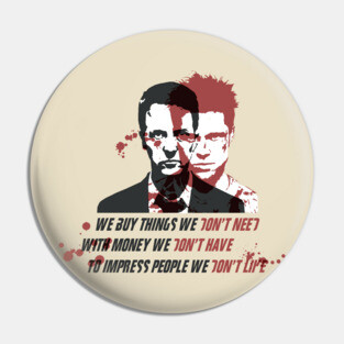 Fight Club Pin