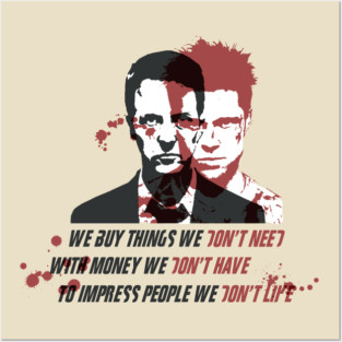 Fight Club Posters and Art