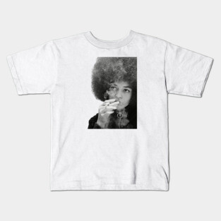 Angela Davis Kids T-Shirt