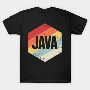 Retro Java Programming Icon T-Shirt