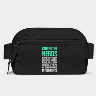 Computer Nerd Dictionary Definition Bag