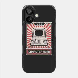 Propaganda Poster – Computer Nerd Phone Case