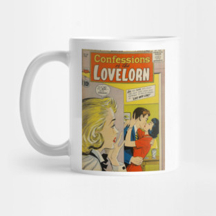 Vintage Romance Comic Book Cover - Confessions of the Lovelorn Mug
