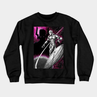 Silver Surfer and Galactus Crewneck Sweatshirt