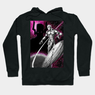 Silver Surfer and Galactus Hoodie