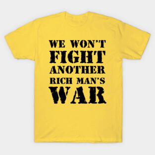 Peace not war! T-Shirt