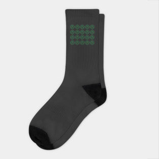 The Magnus Archives pattern Socks