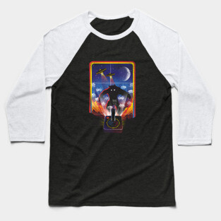 Retro Invaders Baseball T-Shirt