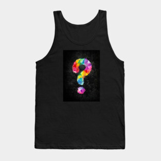 Question mark Tank Top