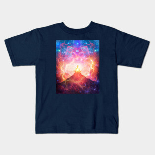 Meditation space Kids T-Shirt