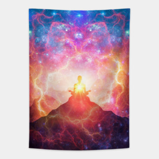 Meditation space Tapestry