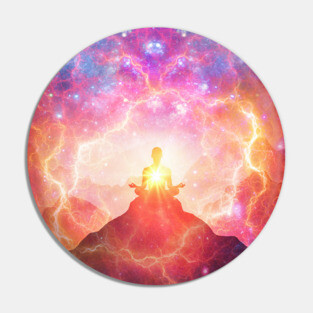 Meditation space Pin