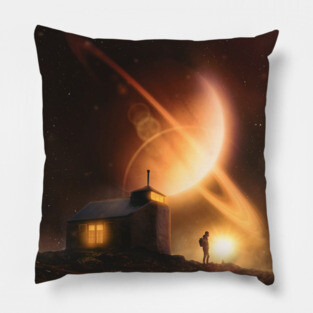 Saturn guy 2 Pillow