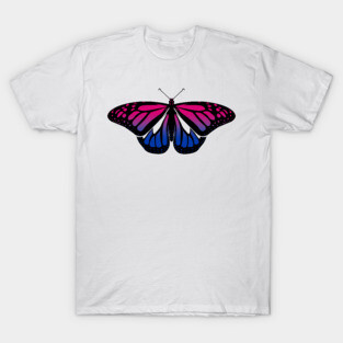 Bisexual Pride Butterfly T-Shirt