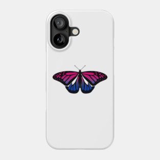 Bisexual Pride Butterfly Phone Case