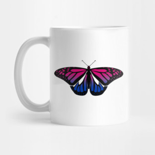 Bisexual Pride Butterfly Mug