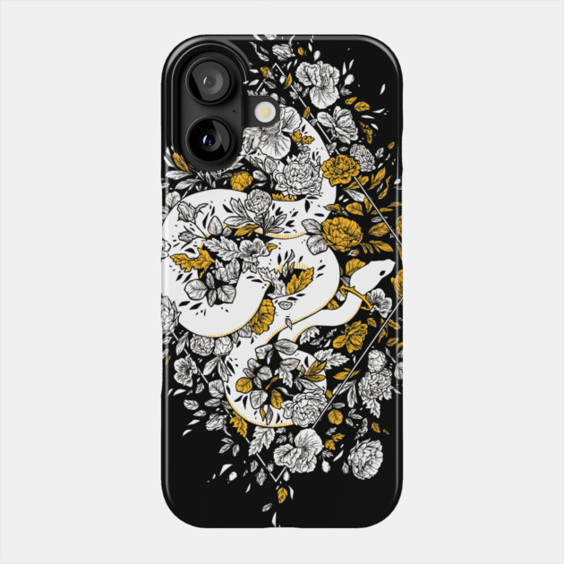Be the Serpent Phone Case by Fen Inkwright
