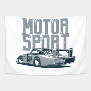 Motorsport legend Tapestry
