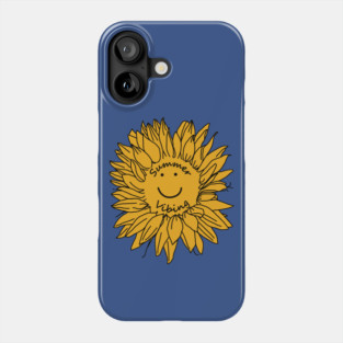 Summer Vibing Yellow Sunflower Phone Case