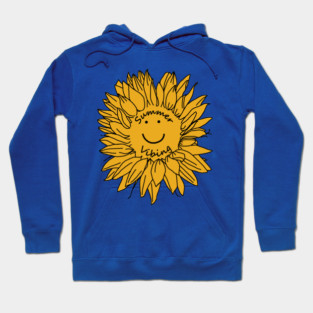 Summer Vibing Yellow Sunflower Hoodie