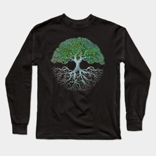 Gaia Tree of LIfe Long Sleeve T-Shirt
