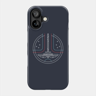Starfighter Minimal Phone Case