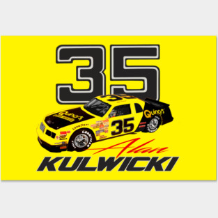 Alan Kulwicki 1987 Posters and Art