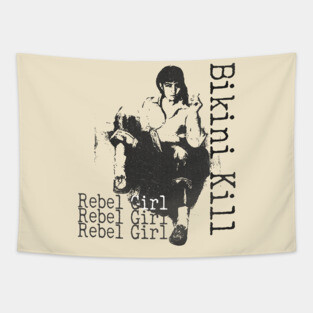 Rebel girl by bikin kill // fanart Tapestry