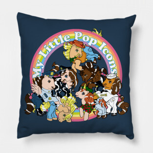 My Little Pop Icons - Gay Hooves! Pillow