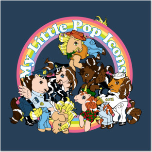 My Little Pop Icons - Gay Hooves! Posters and Art
