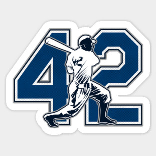 42 - Jackie Sticker